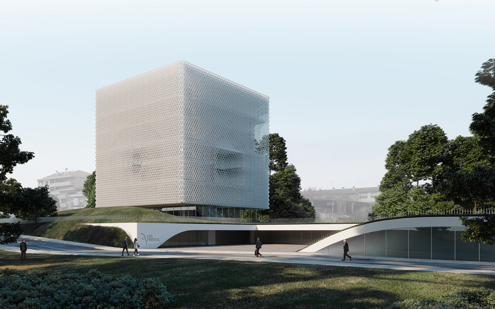 Ooda Reveals New HQ and Museum for Portuguese Football League